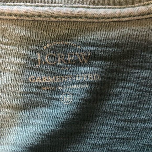 J Crew Garment Dyed T-shirt - Picture 2 of 3